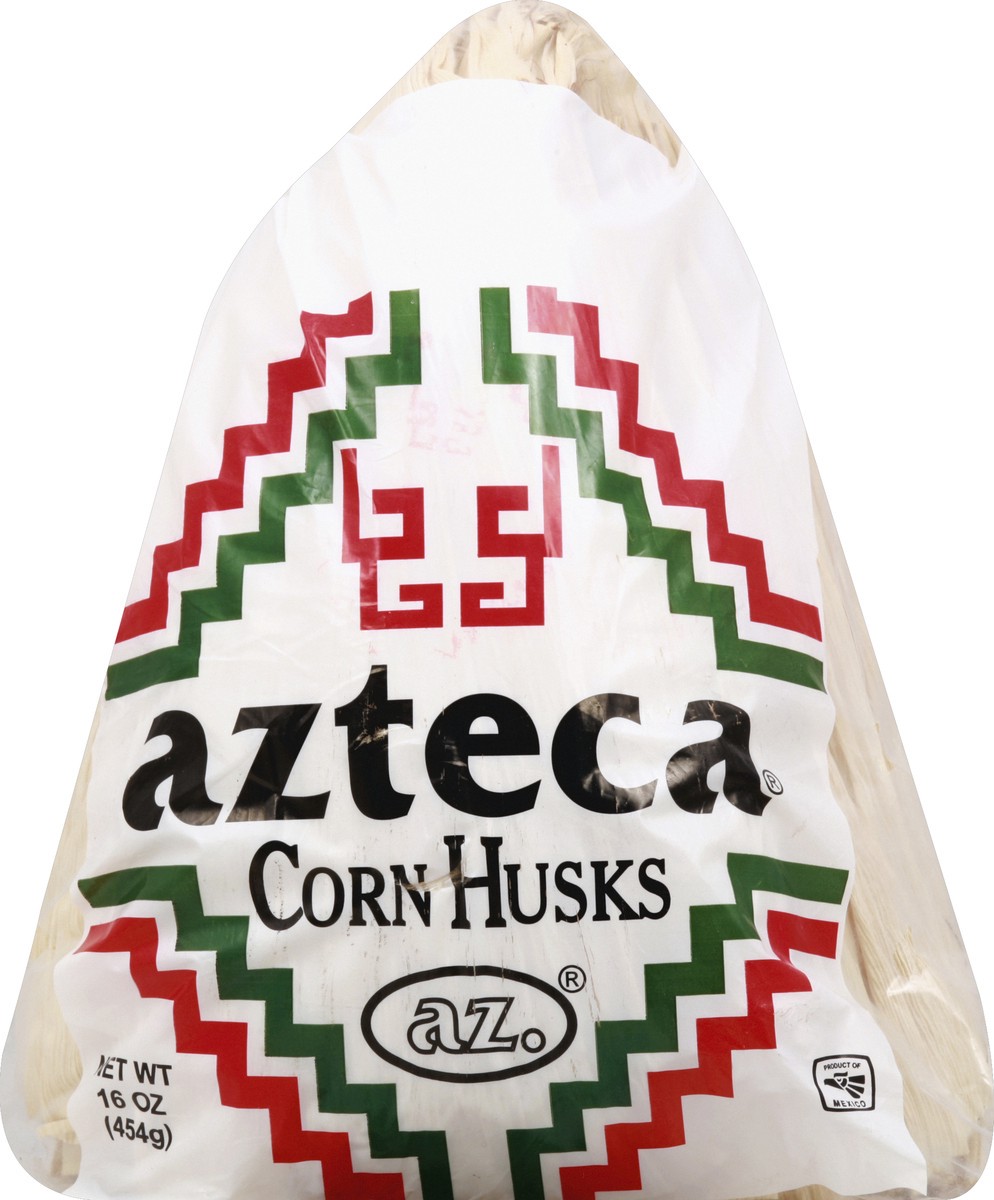 slide 4 of 5, Azteca Corn Husks 16 oz, 1 ct