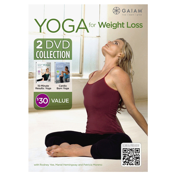 Gaiam Yoga For Belly, Butt & Thighs DVD 1 ct
