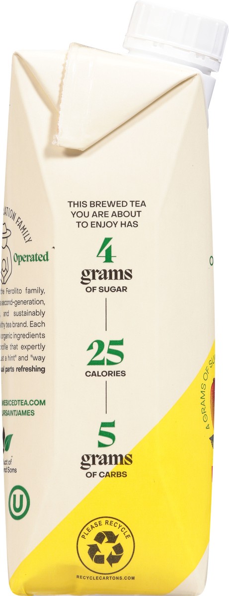 slide 2 of 13, Saint James Organic Pineapple & Mango Green Tea 16.9 fl oz, 16.9 fl oz