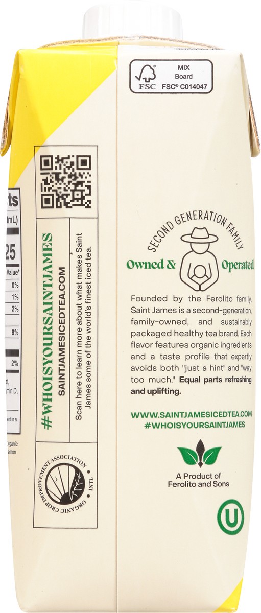 slide 8 of 13, Saint James Organic Pineapple & Mango Green Tea 16.9 fl oz, 16.9 fl oz