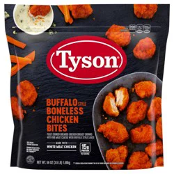 Tyson Any'tizers Frozen Buffalo Style Boneless Chicken Bites, 11 oz