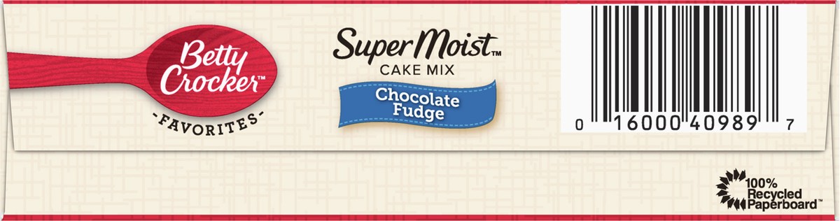 slide 4 of 9, Betty Crocker Super Moist Chocolate Fudge Cake Mix, 15.25 oz, 15.25 oz