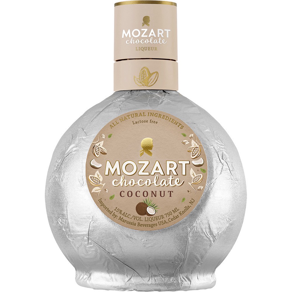 slide 1 of 1, Mozart Coconut Chocolate Liqueur, 750 ml