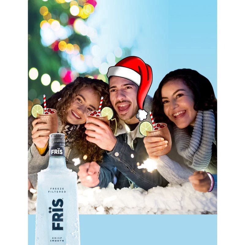 slide 4 of 6, Fris Freeze Filtered Vodka, 1.75 liter