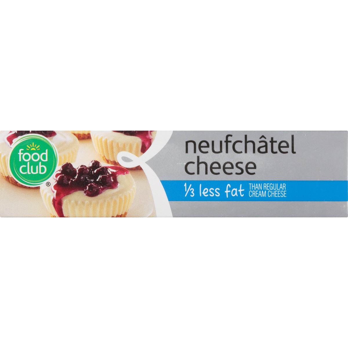 slide 4 of 9, Food Club Neufchatel Cheese, 8 oz