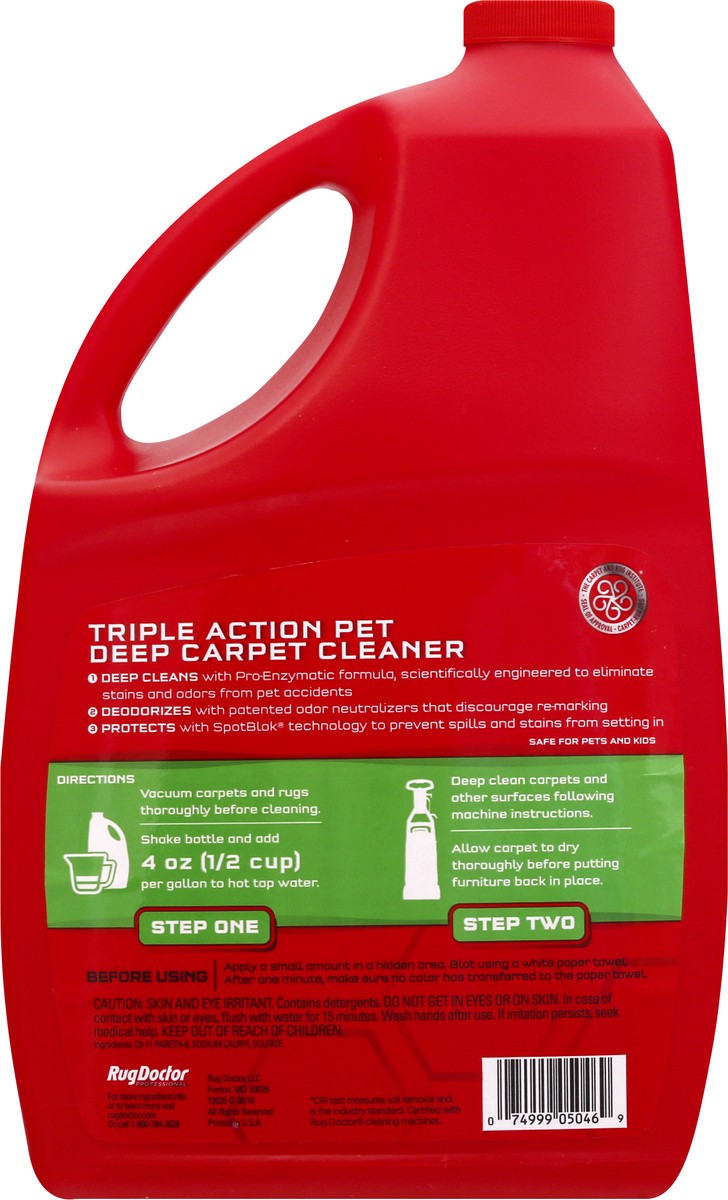 slide 7 of 10, Rug Doctor Professional Pet Fresh Spring Scent Deep Carpet Cleaner 96 oz, 96 oz