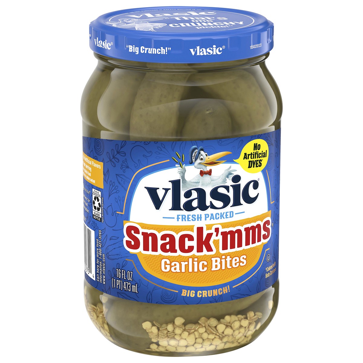 slide 2 of 8, Vlasic Snack'mms Garlic Bites, 16 oz