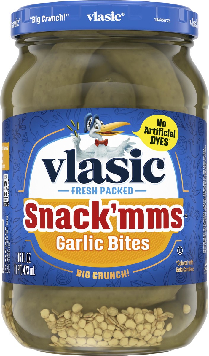 slide 6 of 8, Vlasic Snack'mms Garlic Bites, 16 oz