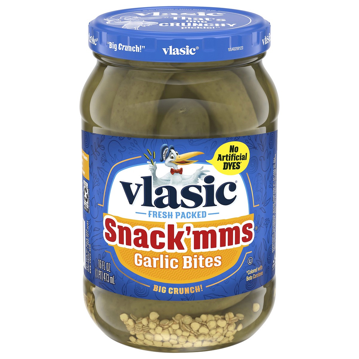 slide 8 of 8, Vlasic Snack'mms Garlic Bites, 16 oz