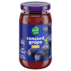 Food Club Concord Grape Jam 18 oz