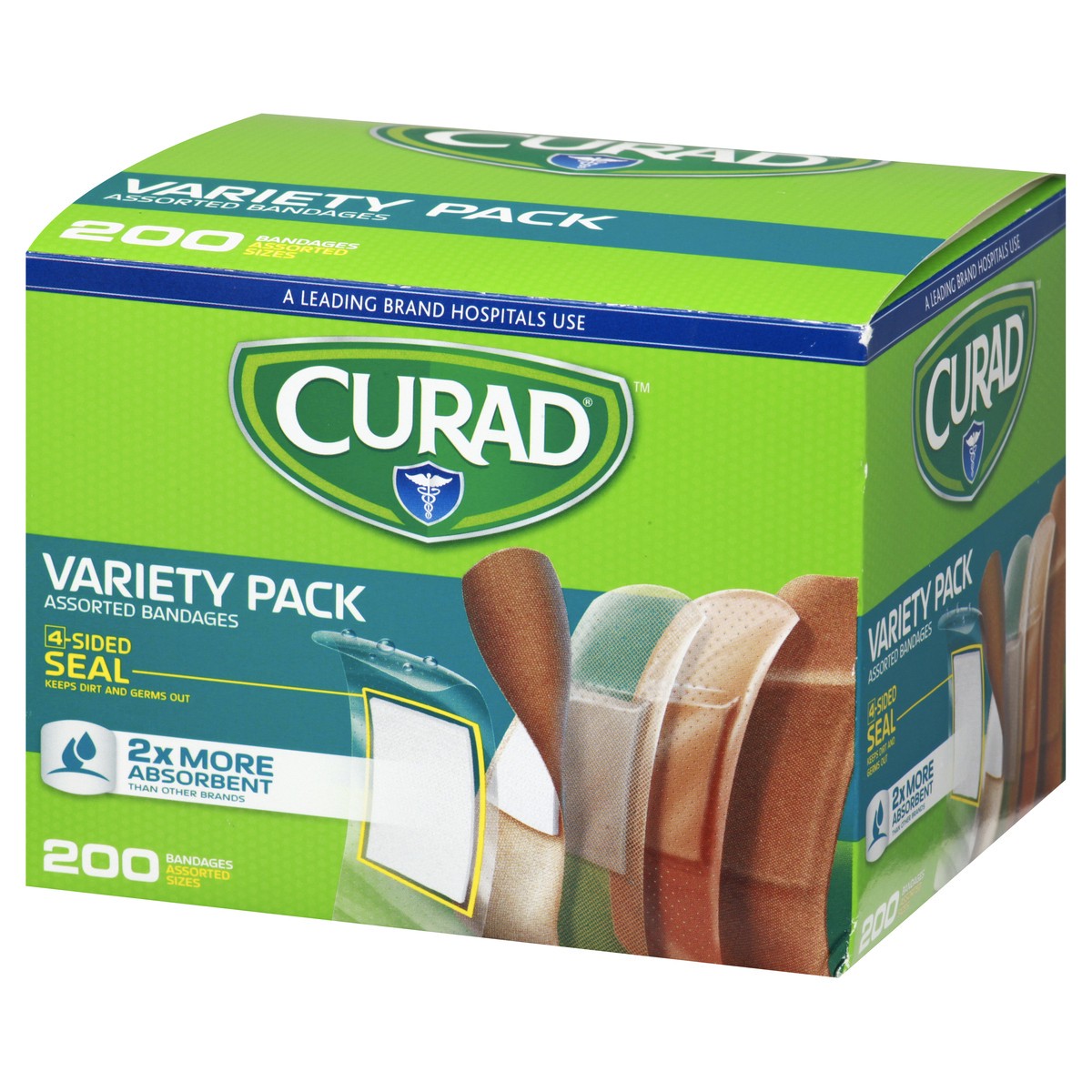 slide 2 of 10, Curad Bandages 200 ea, 200 ct