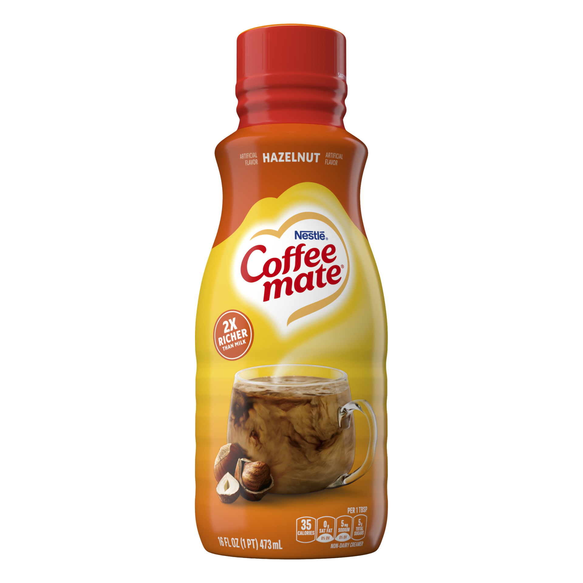 slide 1 of 7, Coffee mate Nestle Coffee mate Hazelnut Liquid Coffee Creamer, 16 oz