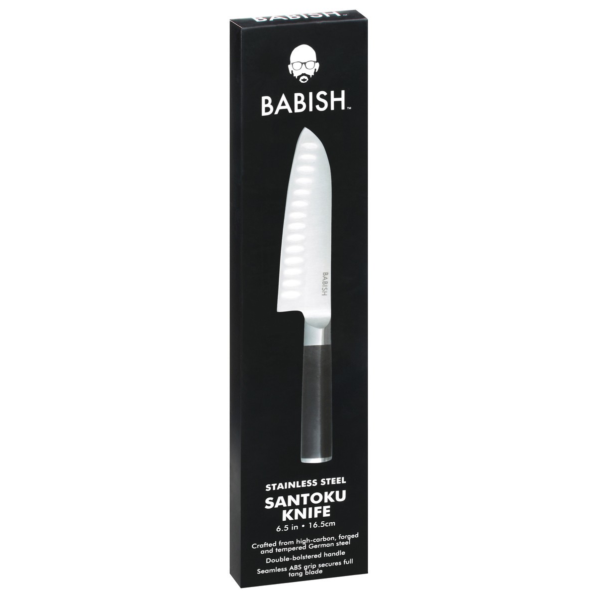 slide 6 of 9, Babish 6.5 Inches ABS Handle Stainless Steel Santoku Knife 1 ea, 1 ct