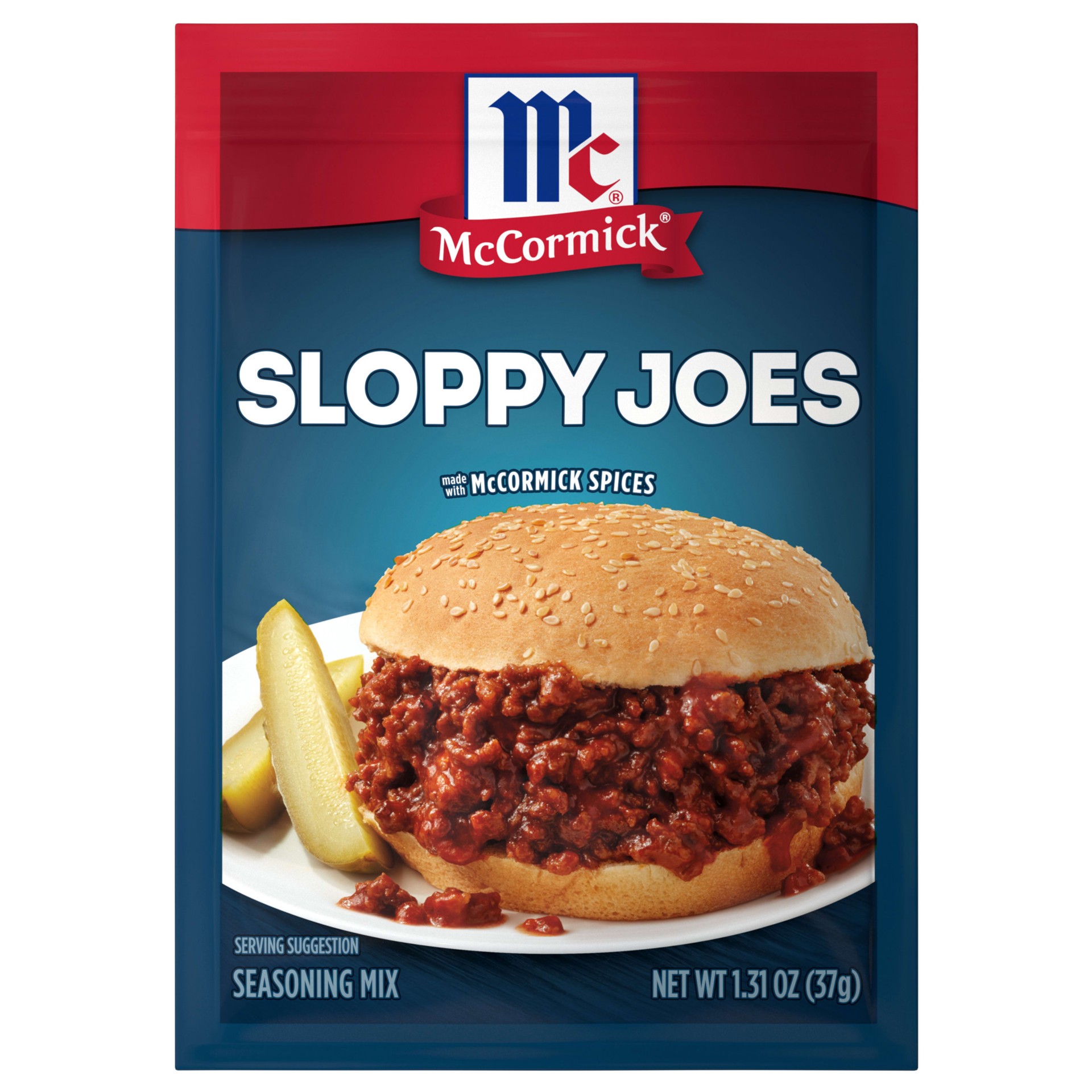 slide 1 of 5, McCormick Sloppy Joes Seasoning Mix, 1.31 oz