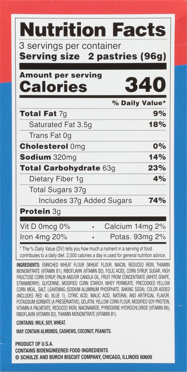 slide 7 of 13, Toast'em Pop-ups Strawberry Toaster Pastries 6 ea, 6 ct; 11 oz