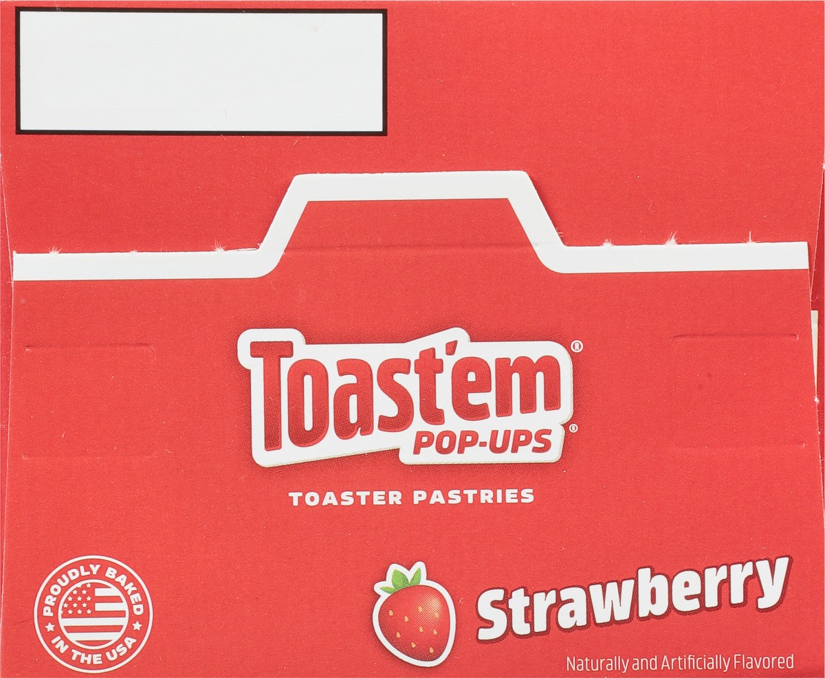 slide 8 of 13, Toast'em Pop-ups Strawberry Toaster Pastries 6 ea, 6 ct; 11 oz