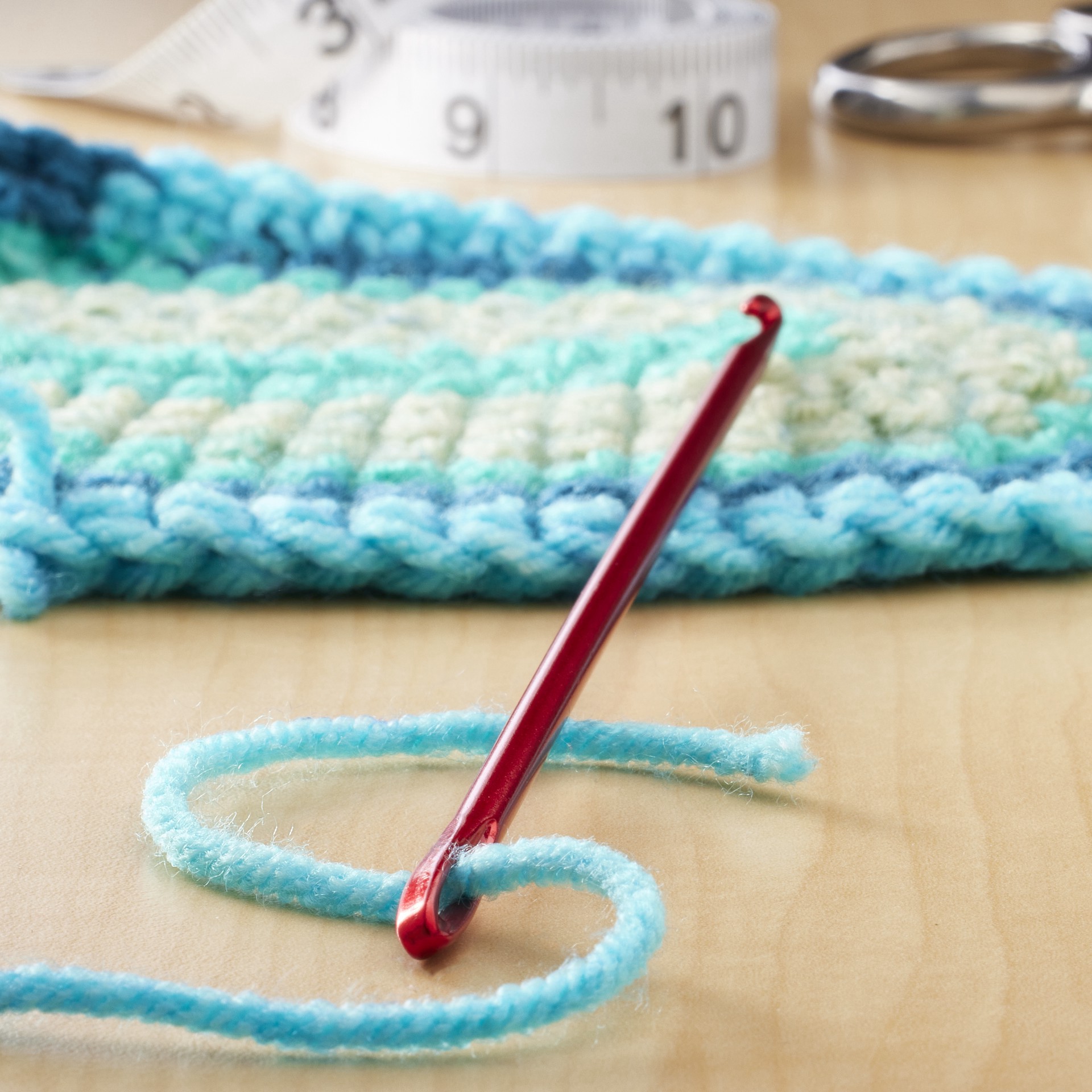 slide 3 of 3, 6.4" Aluminum Locker Hook Tool By Loops & Threads, 6.4 in