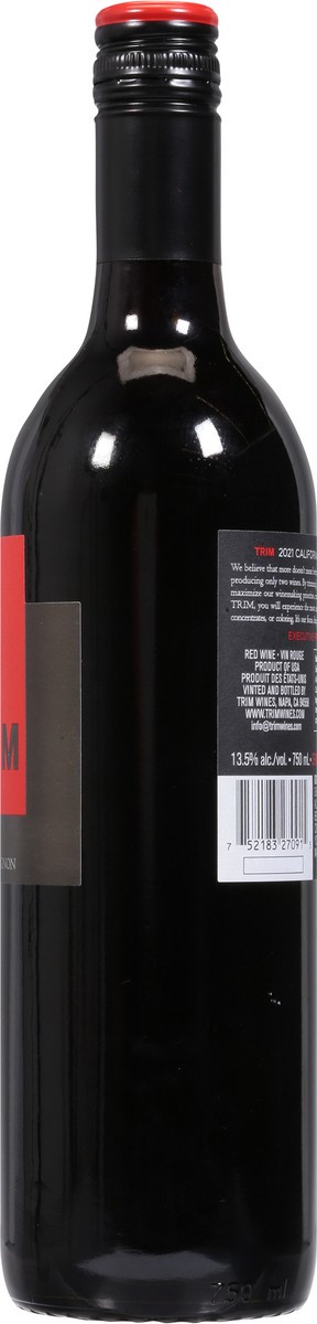 slide 4 of 9, Trim Cabernet Sauvignon, 750 ml