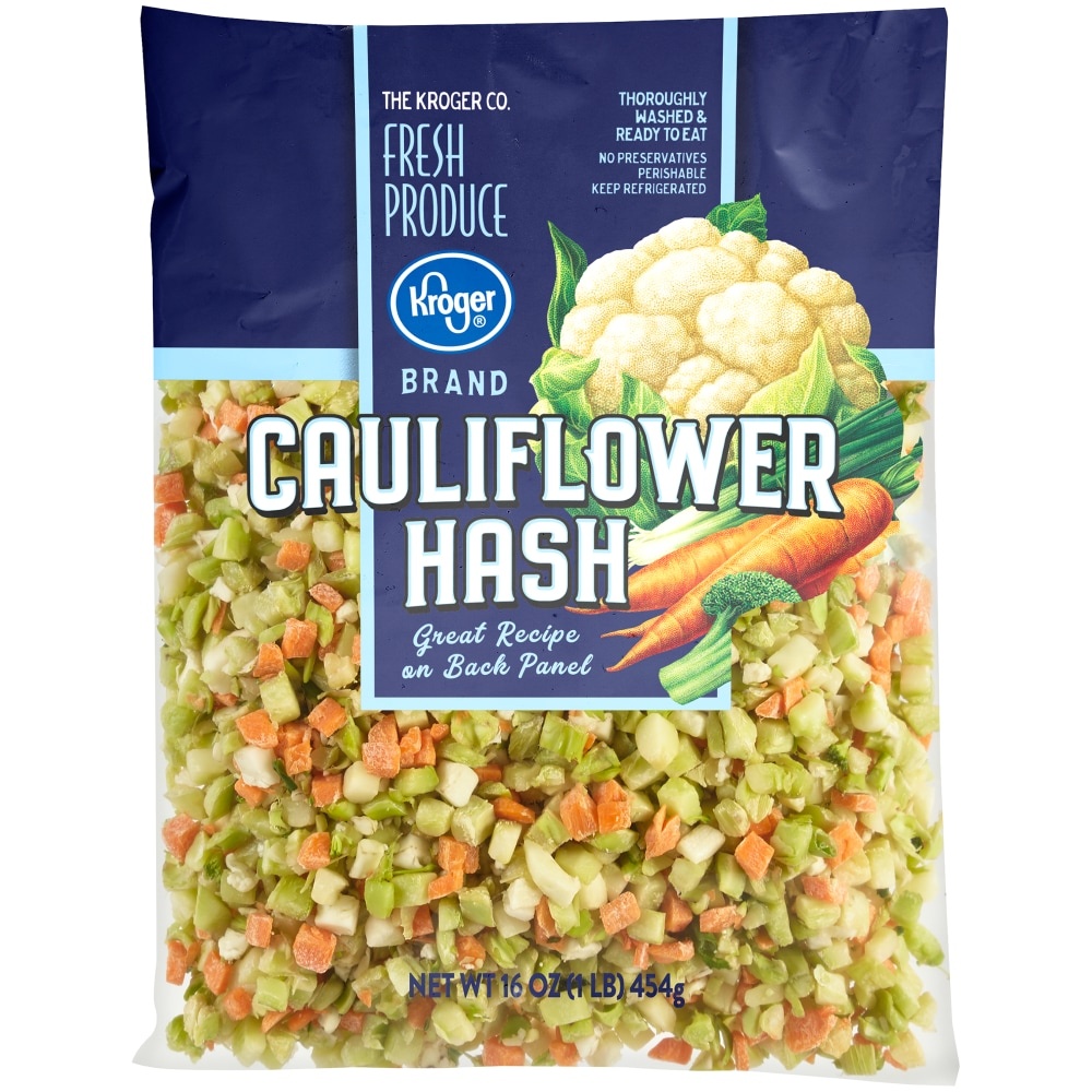 slide 1 of 1, Kroger Cauliflower Hash, 16 oz