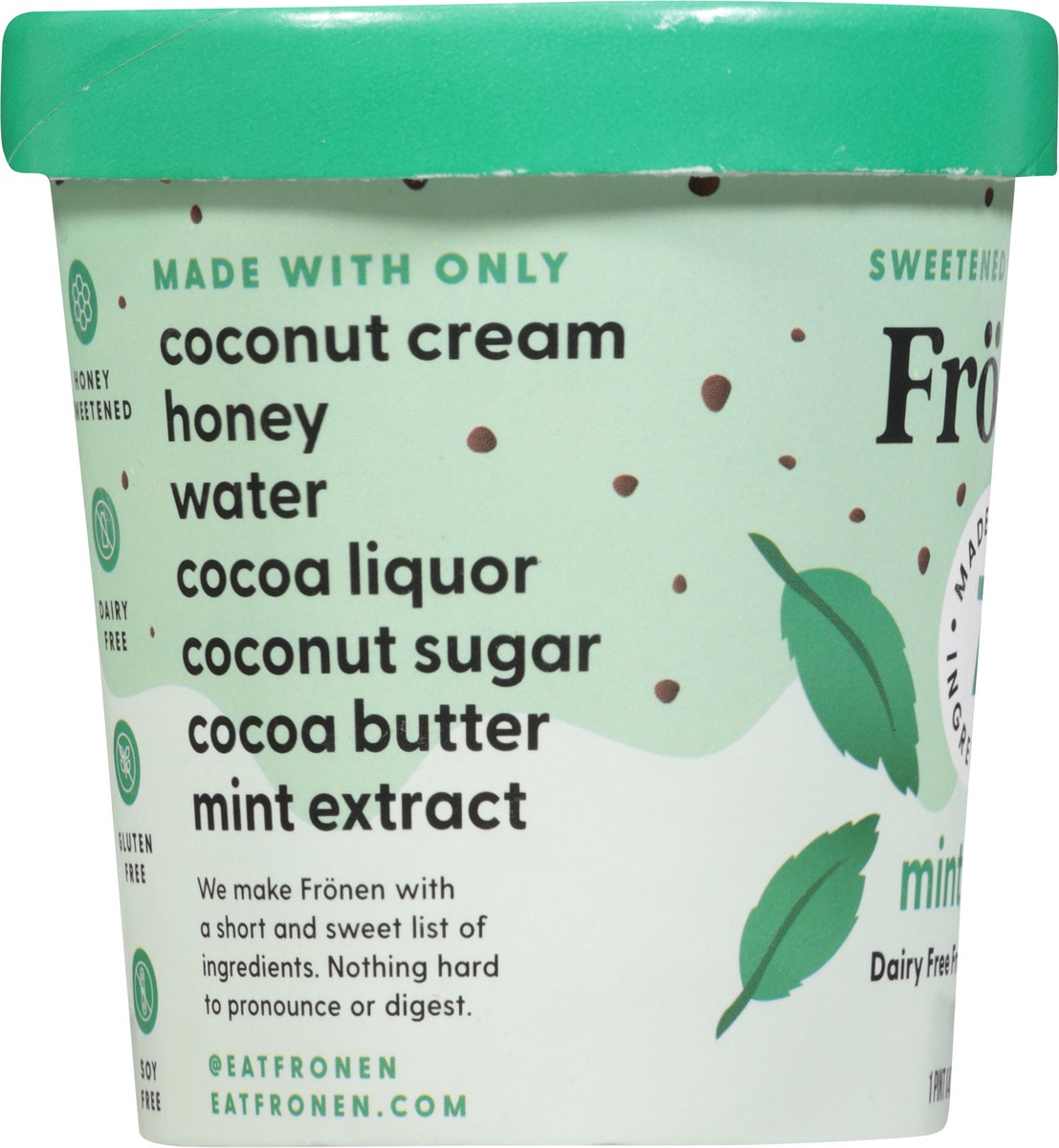 slide 6 of 13, Frönen Dairy Free Mint Chip Frozen Dessert 1 pt, 1 ct