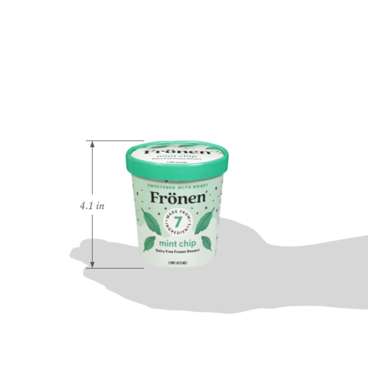 slide 4 of 13, Frönen Dairy Free Mint Chip Frozen Dessert 1 pt, 1 ct