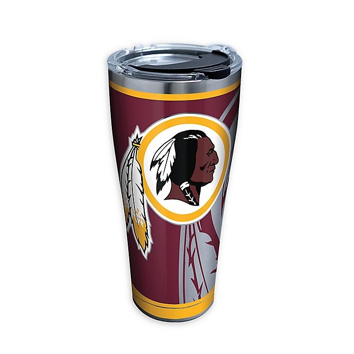 slide 1 of 1, Tervis NFL Washington Redskins Rush Stainless Steel Tumbler with Lid, 30 oz