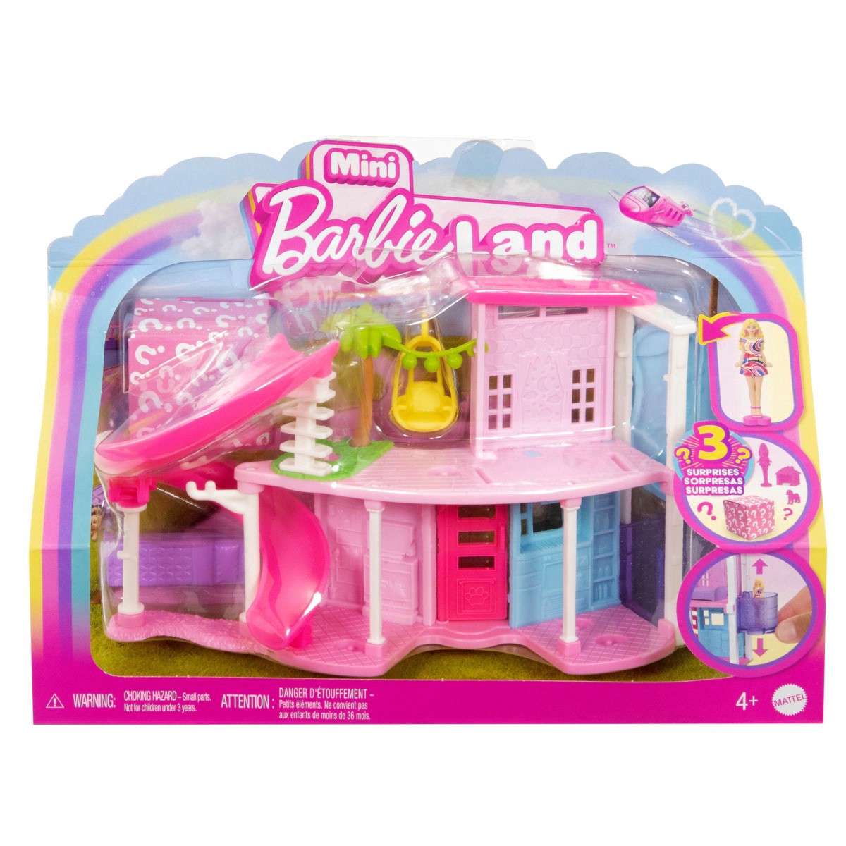 slide 1 of 29, Barbie MATTEL GAMES Mini BarbieLand House Assortment, 1 ct