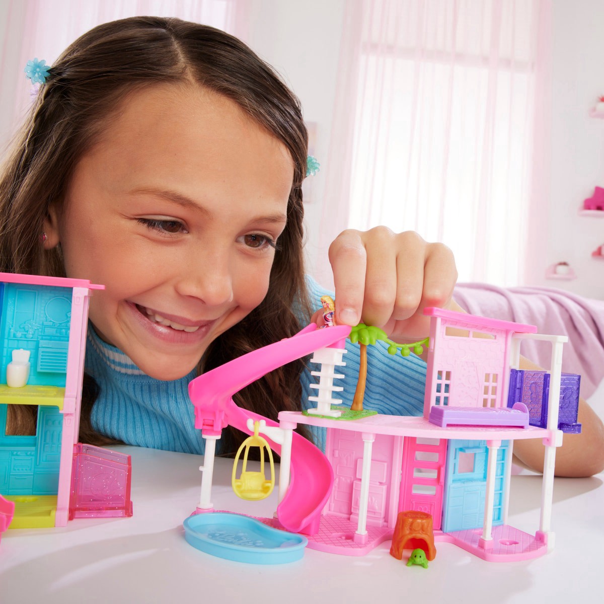 slide 22 of 29, Barbie MATTEL GAMES Mini BarbieLand House Assortment, 1 ct