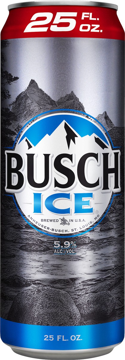 slide 1 of 2, Busch Ice Beer 25 oz, 25 oz