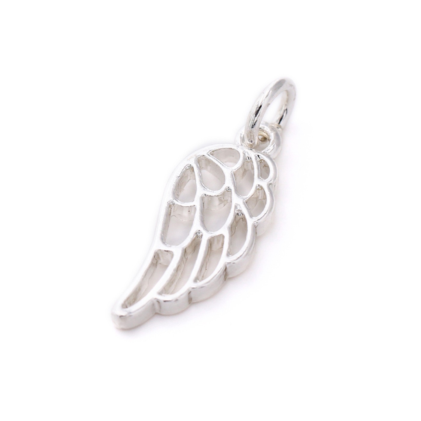 slide 2 of 5, Charmalong Silver Plated Wing Charm By Bead Landing, 0.94 in x 0.35 in x 0.2 in