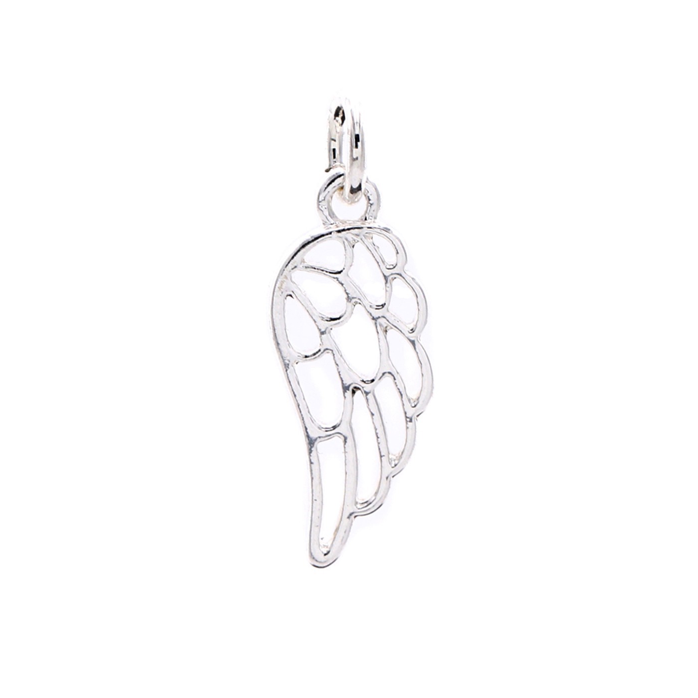 slide 5 of 5, Charmalong Silver Plated Wing Charm By Bead Landing, 0.94 in x 0.35 in x 0.2 in