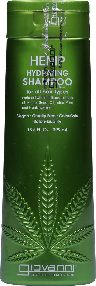 slide 6 of 9, Giovanni Hemp Hydrating Shampoo, 13.5 oz