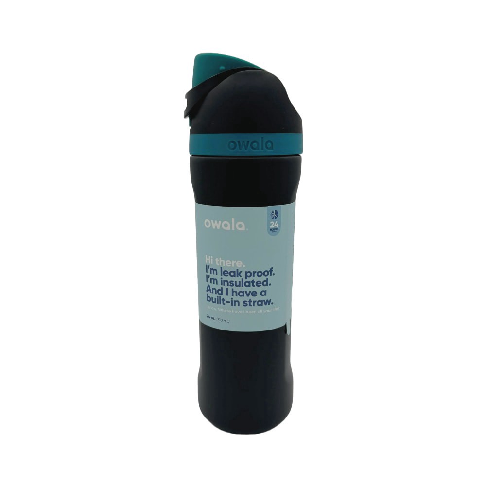 slide 1 of 1, Owala Freesip Stainless Steel Water Bottle - Night Light, 24 oz