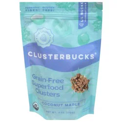 Clusterbucks Lil Bucks Grain-Free Coconut Maple Superfood Clusters 6 oz