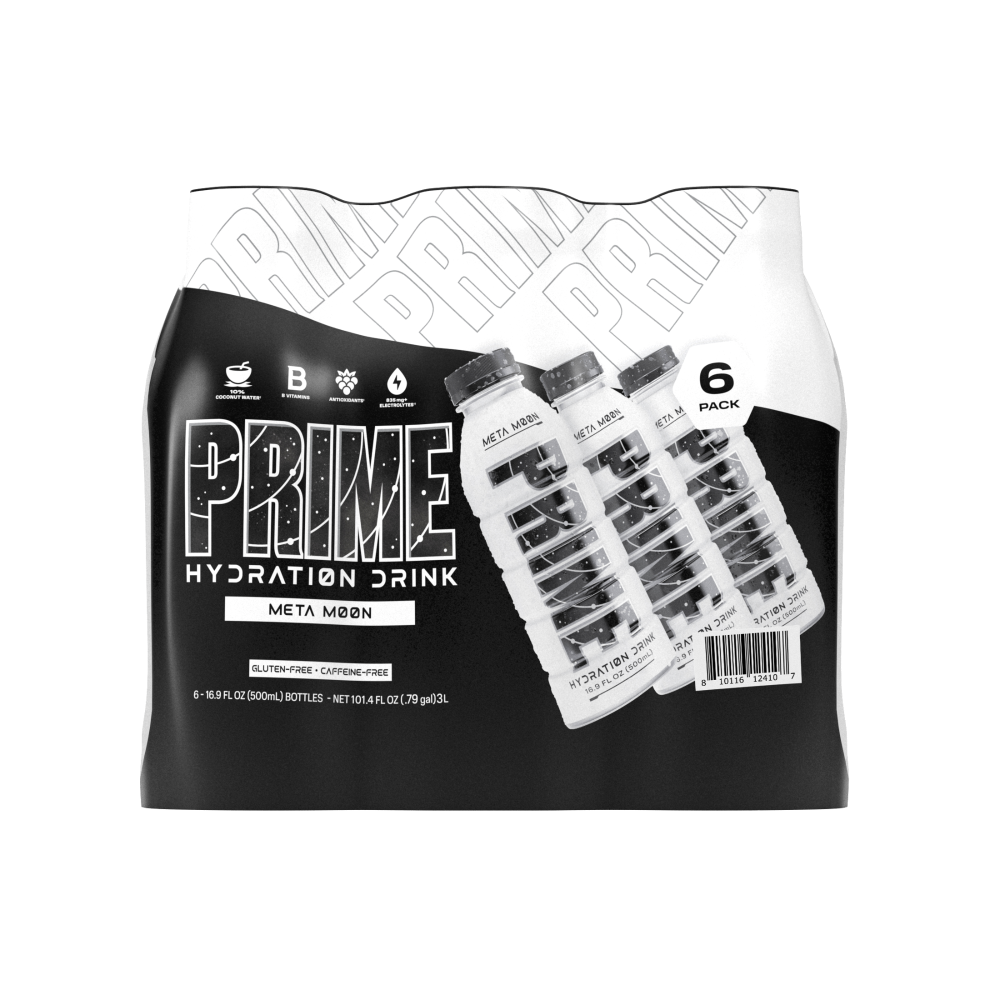 slide 2 of 2, PRIME HYDRATION META MOON 6 Pack 16.9OZ, 