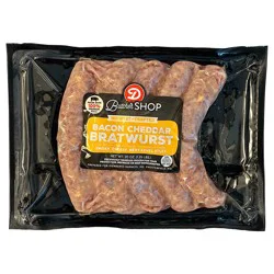 Dierbergs Butcher Shop Bacon Cheddar Bratwurst