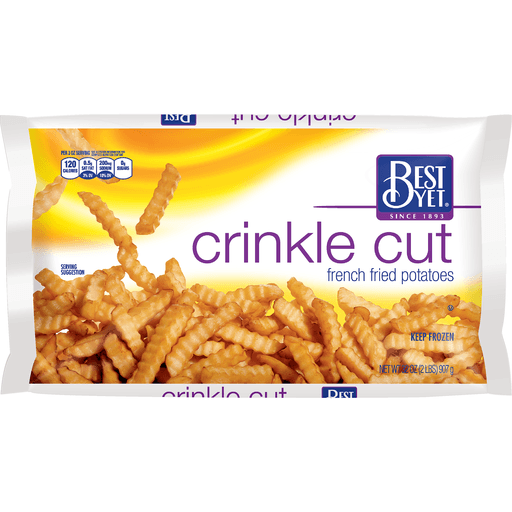 slide 1 of 1, Best Yet Crinkle Cut Fries, 32 oz