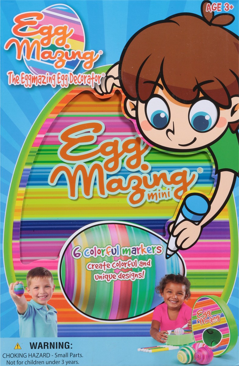 slide 12 of 12, Eggmazing Mini Egg Decorator Kit 1 ea, 1 ct
