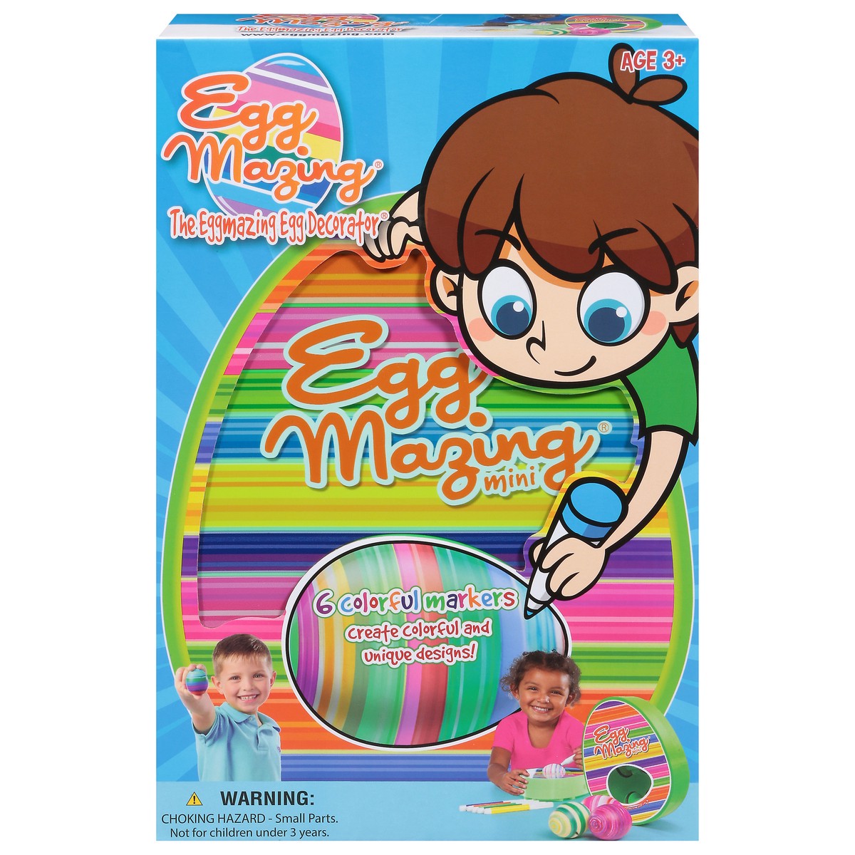 slide 4 of 12, Eggmazing Mini Egg Decorator Kit 1 ea, 1 ct