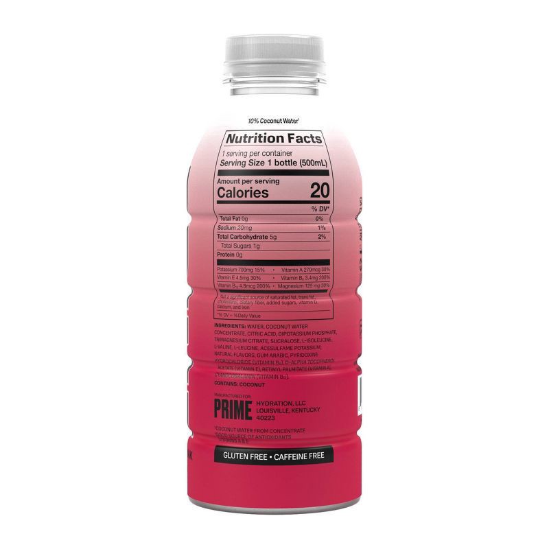 slide 5 of 6, Prime Hydration Cherry Freeze 6 Pack 16.9Oz, 6 ct