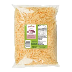 Giant Eagle Shredded Sharp Cheddar Cheese