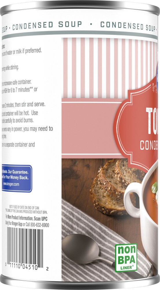 slide 4 of 4, Kroger Soup Condensed Tomato, 26 oz