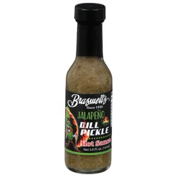 Braswell's Jalapeno Dill Pickle Hot Sauce 5 fl oz
