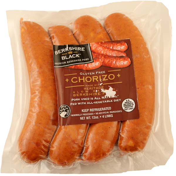 slide 1 of 1, Berkshire Black Chorizo, 12 oz