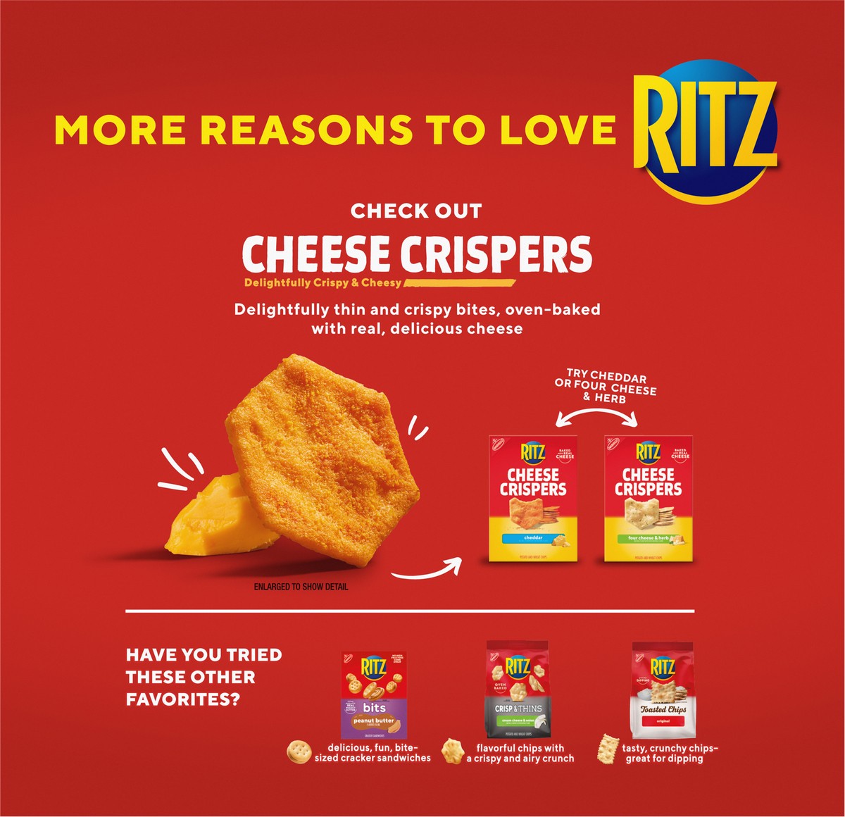 slide 6 of 9, RITZ Fresh Stacks Original Crackers, Party Size, 23.7 oz (16 Stacks), 23.7 oz