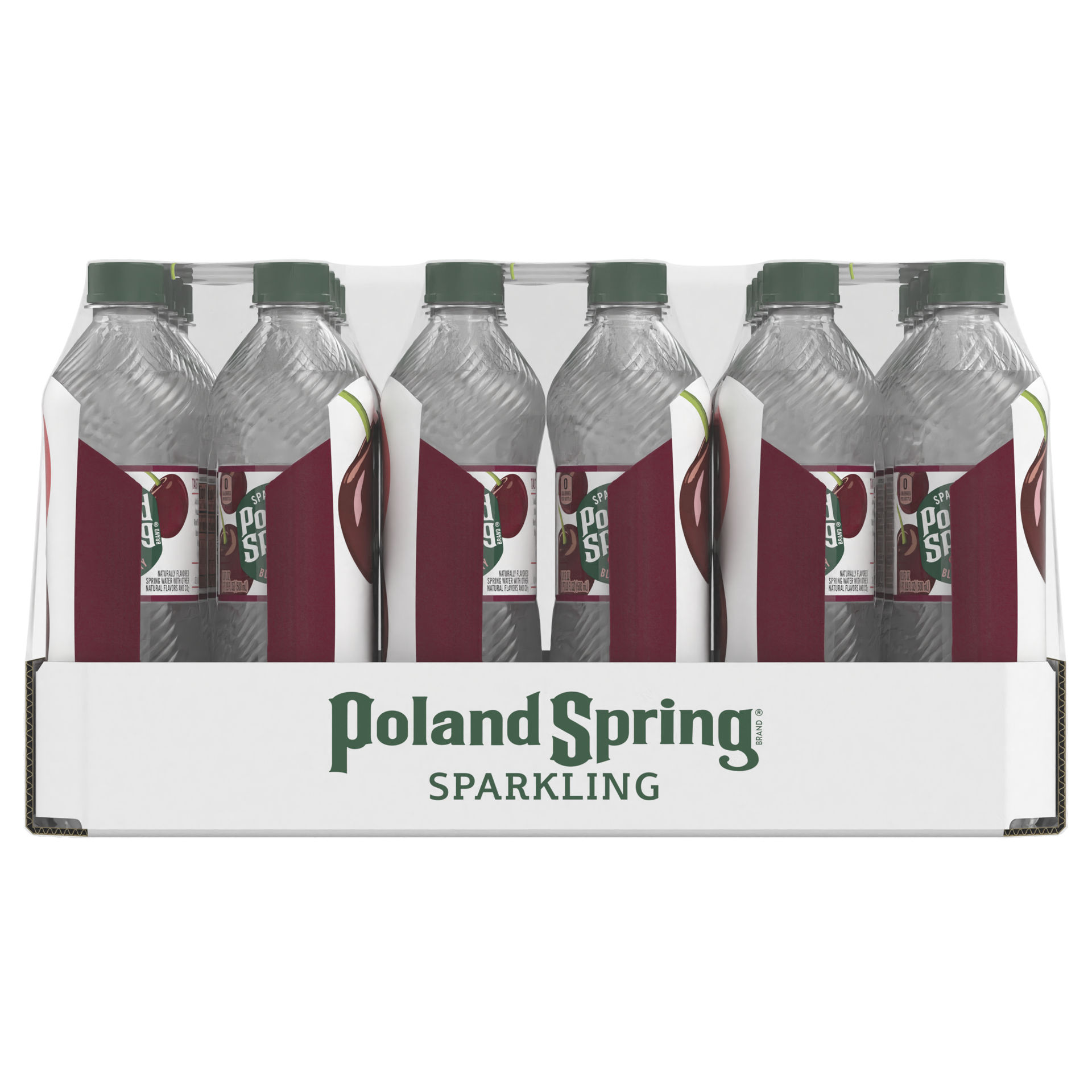 slide 2 of 5, Poland Spring Sparkling Water, Black Cherry, 16.9 oz. Bottles (24 Count), 16.9 fl oz