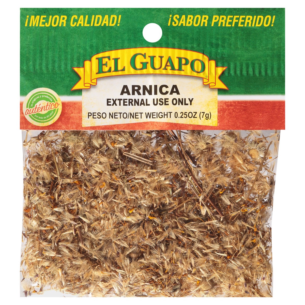 slide 4 of 10, El Guapo External Use Only Arnica 0.25 oz. Bag, 0.25 oz