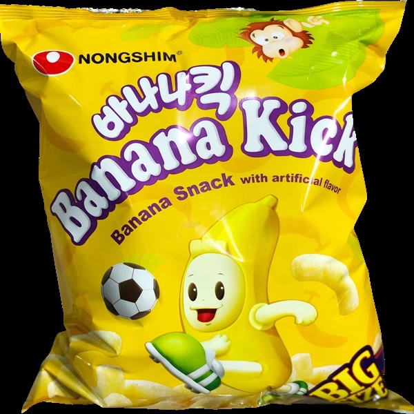 slide 1 of 1, Nongshim Banana Kick, 6.34 oz