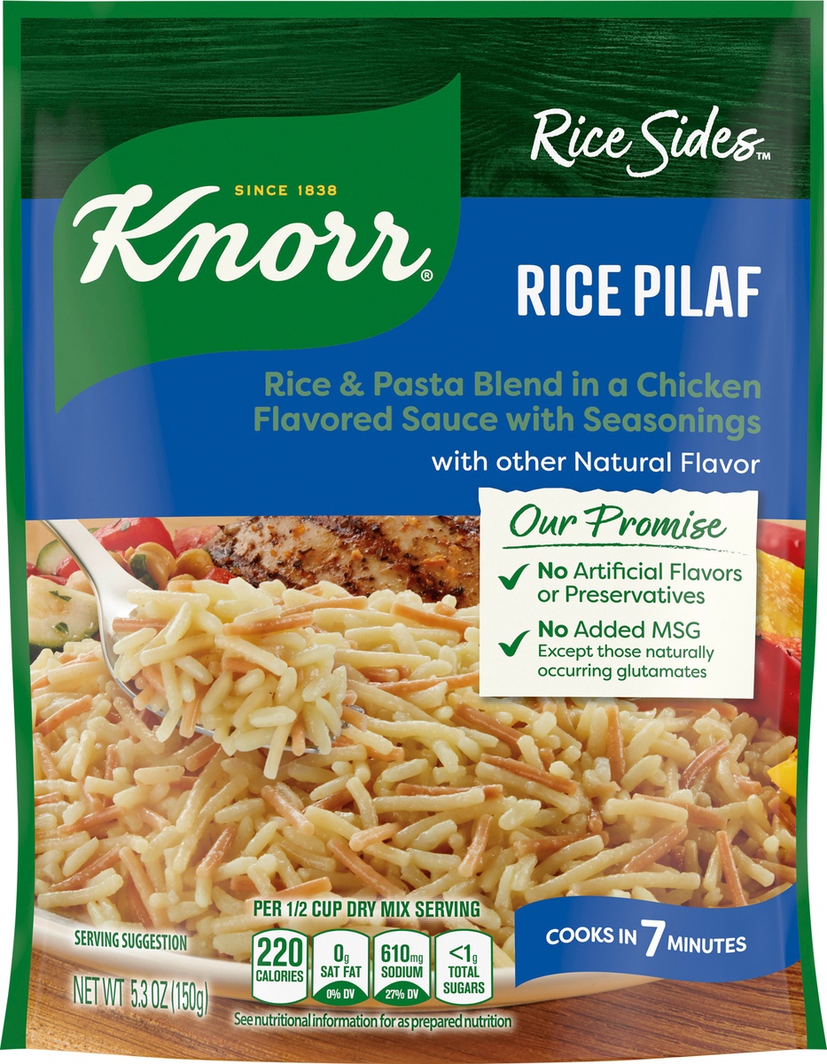 slide 4 of 6, Knorr Rice Sides Rice Pilaf Rice Side Dish, 5.3 oz