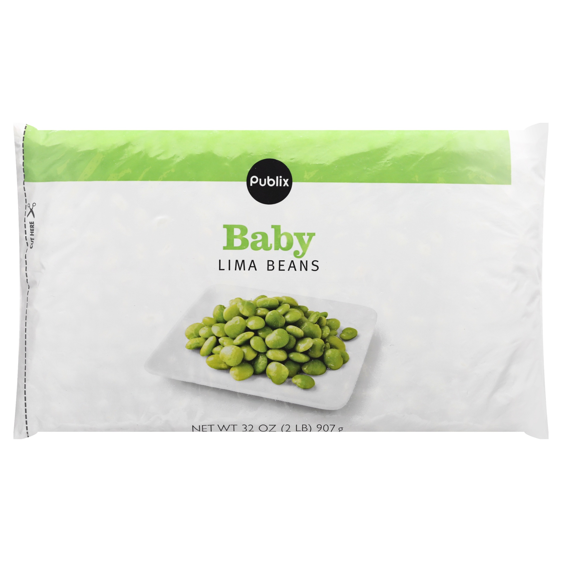 slide 1 of 1, Publix Baby Lima Beans, 32 oz